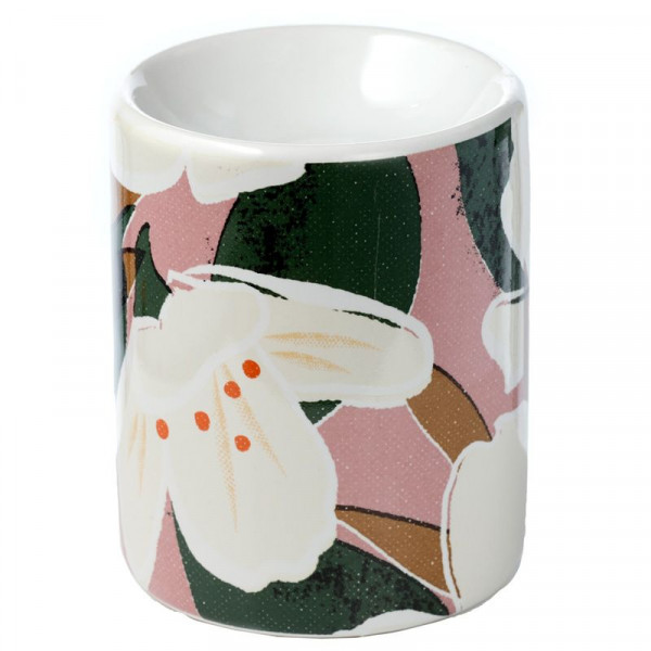 Jasminblüten Keramik-Duftlampe
