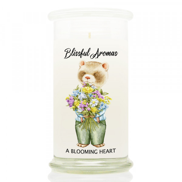 A Blooming Heart (Duftkerze mit Schmuck)